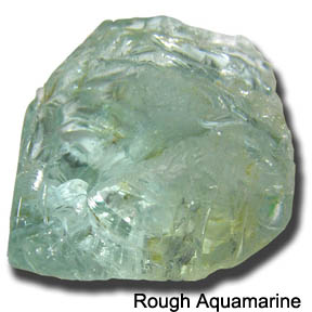 rough aquamarine