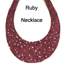 july birthstone ruby necklace