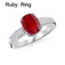 july birthstone ruby ring